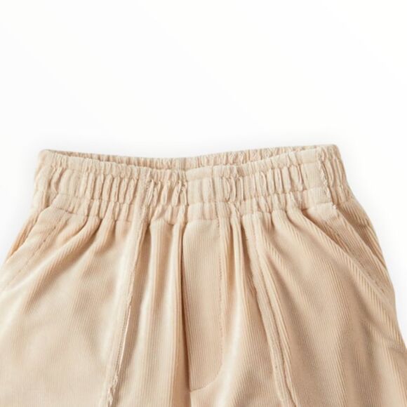 ZARA Kids | Ecru | RIBBED JOGGING PANTS - Picture 3 of 5